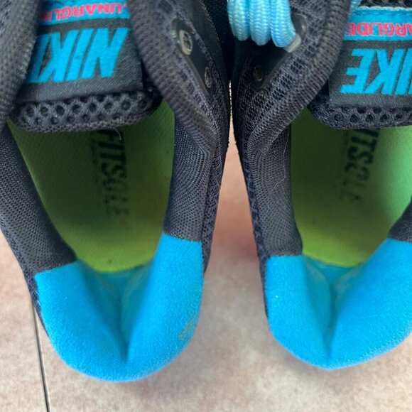 Nike Lunarglide+ 3 Running Shoes Low Top Lace Up Mesh Sneakers - Picture 5 of 10